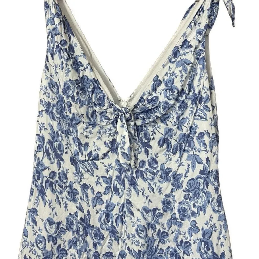 Lovers + friends Aden floral romper medium